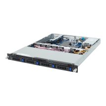 Platforma Gigabyte Rack (1U) R123-X00-AA01 Intel E-24XX (4x 3,5″ SATA HS, 1xM.2, 2x1Gbe, IPMI, 1x400W)