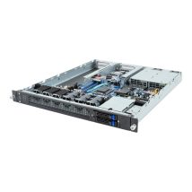 Platforma Gigabyte Rack (1U) E133-C10-AAG1 AMD Epyc 4004/Ryzen 7000 (2x 2,5″ SATA HS, 1xM.2, 2x1Gbe, IPMI, 1+1 800W)