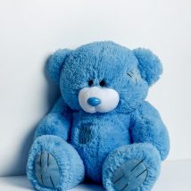 Miś TEDDY 60cm niebieski