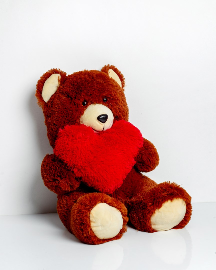 Miś FRANK 50cm brązowy - obrazek 3