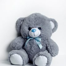 Miś TOMMY 65cm szary