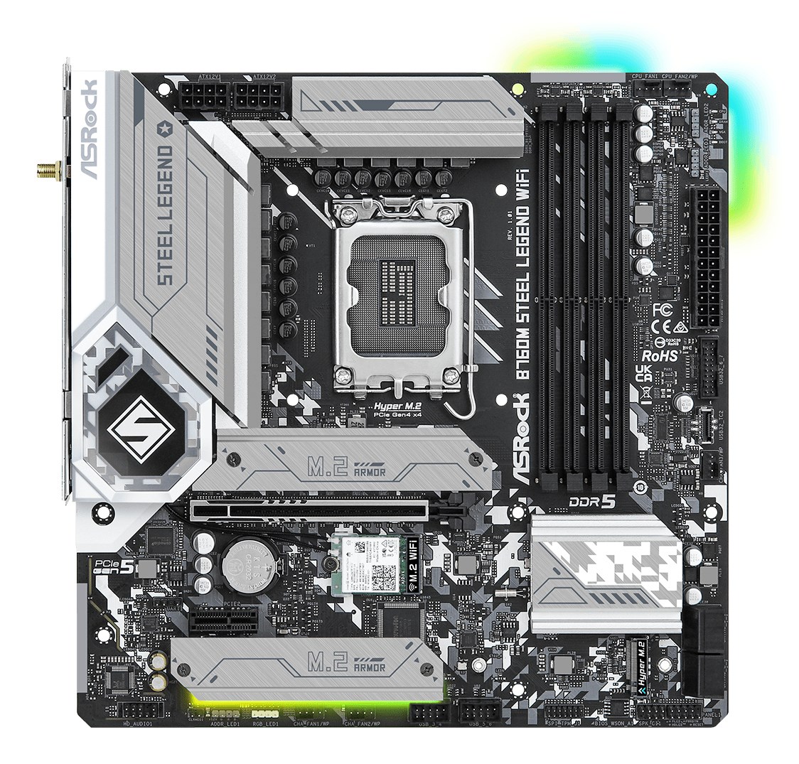 Płyta główna Asrock B760M STEEL LEGEND WIFI - obrazek 3
