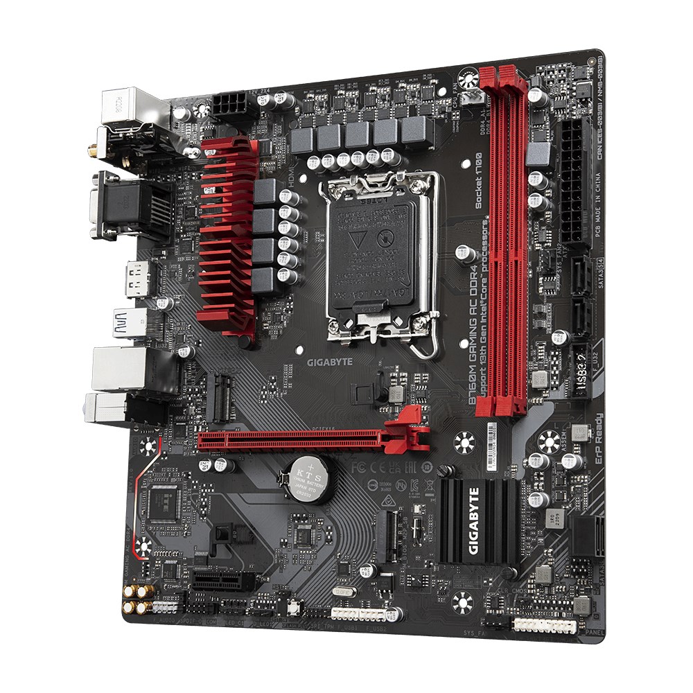 GIGABYTE B760M GAMING AC DDR4 płyta główna Intel B760 LGA 1700 micro ATX