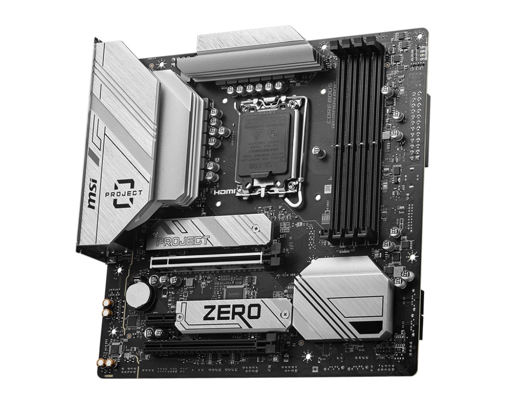 MSI B760M Ptoject Zero Intel B760 LGA 1700 micro ATX - obrazek 3