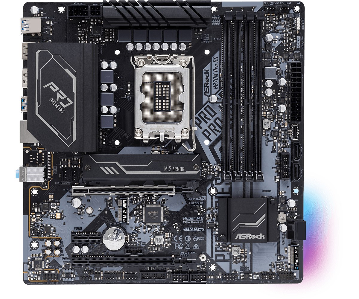 Płyta główna Asrock H670M PRO RS - obrazek 3