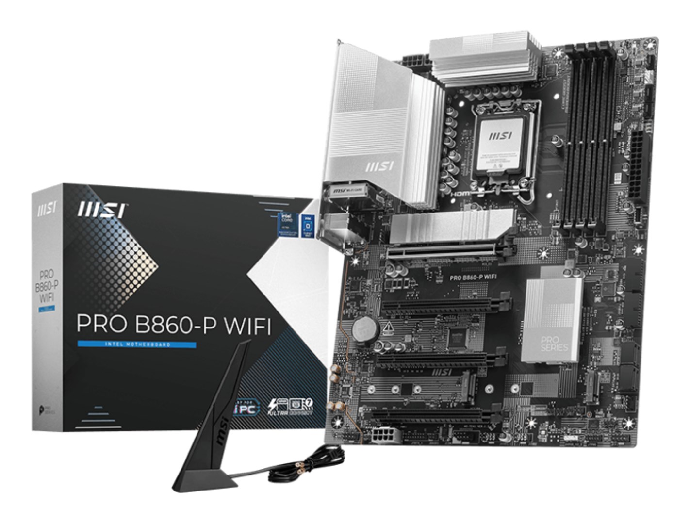 MSI PRO B860-P WIFI płyta główna Intel B860 LGA 1851 (Socket V1) ATX