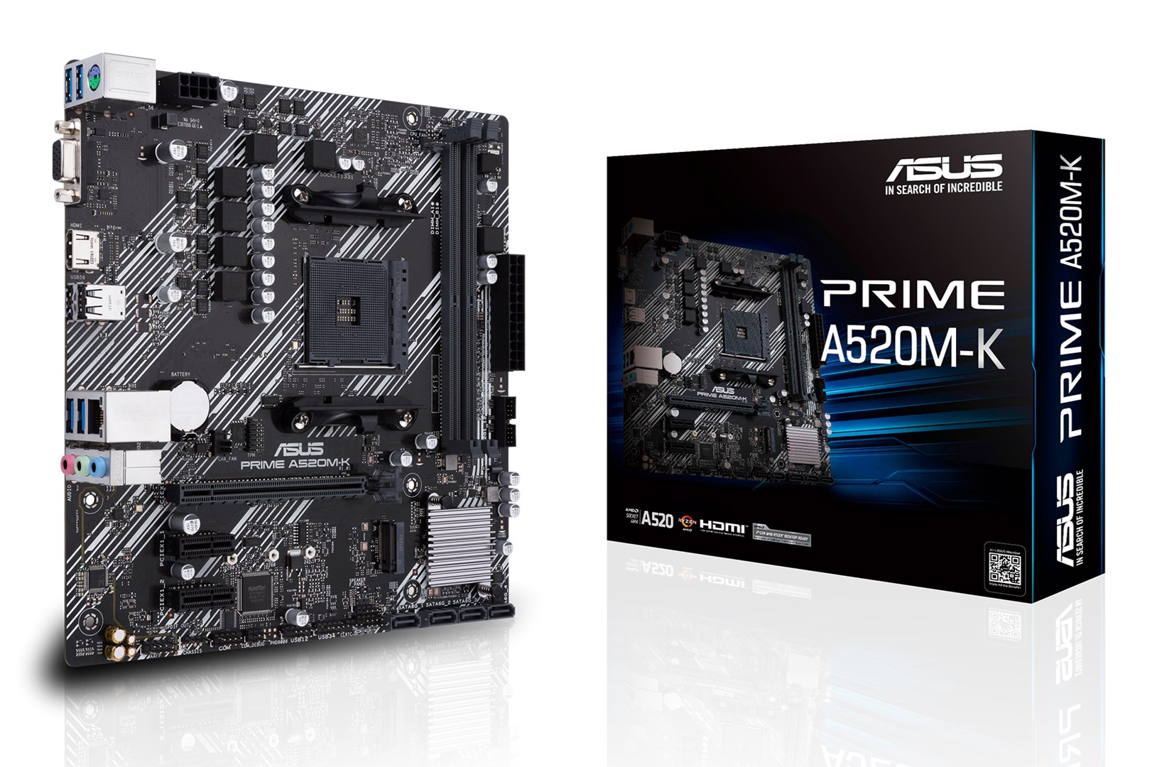 ASUS PRIME A520M-K AMD A520 micro ATX