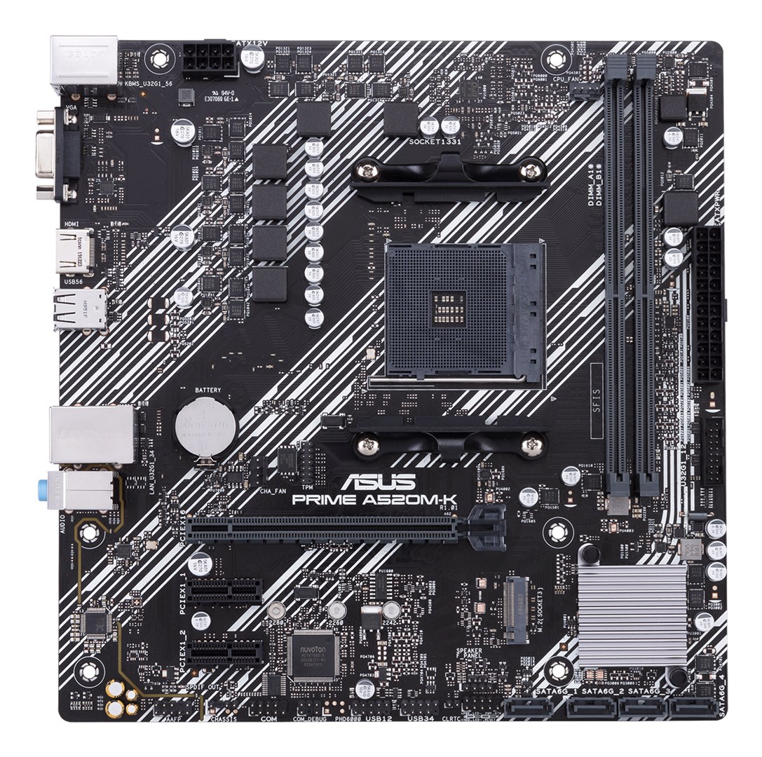 ASUS PRIME A520M-K AMD A520 micro ATX - obrazek 3