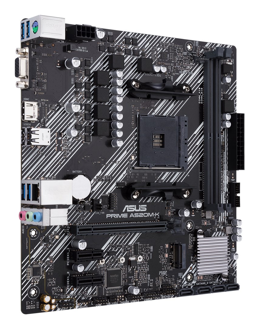 ASUS PRIME A520M-K AMD A520 micro ATX - obrazek 4