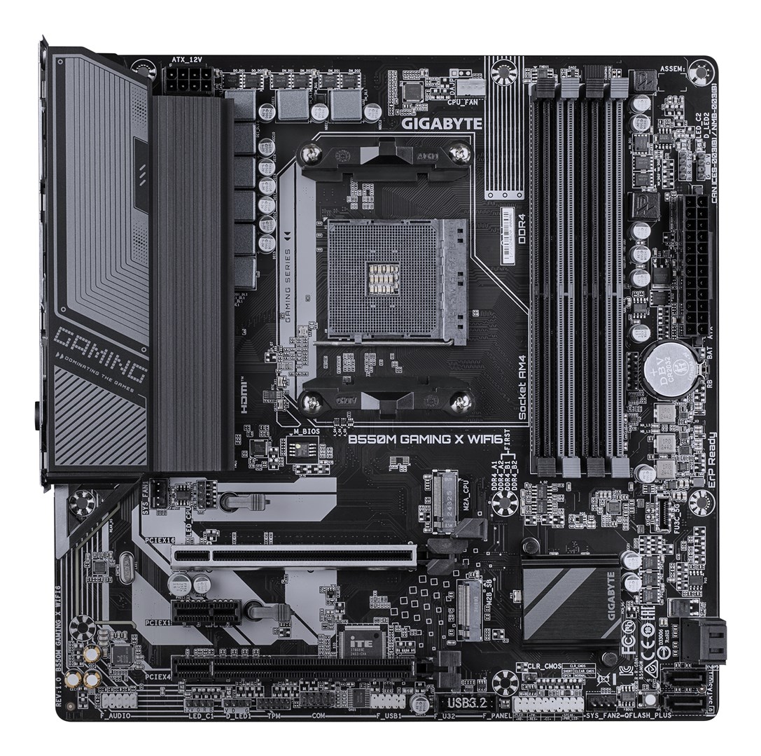 Płyta główna Gigabyte B550M GAMING X WIFI6 (B550,AM4,mATX,DDR4) - obrazek 4