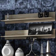 Półka 125cm (2szt) SOHO dąb sonoma mat