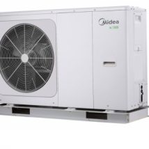 Pompa ciepła Midea M-Thermal 16kW typu Monoblok, 3-fazowa R32