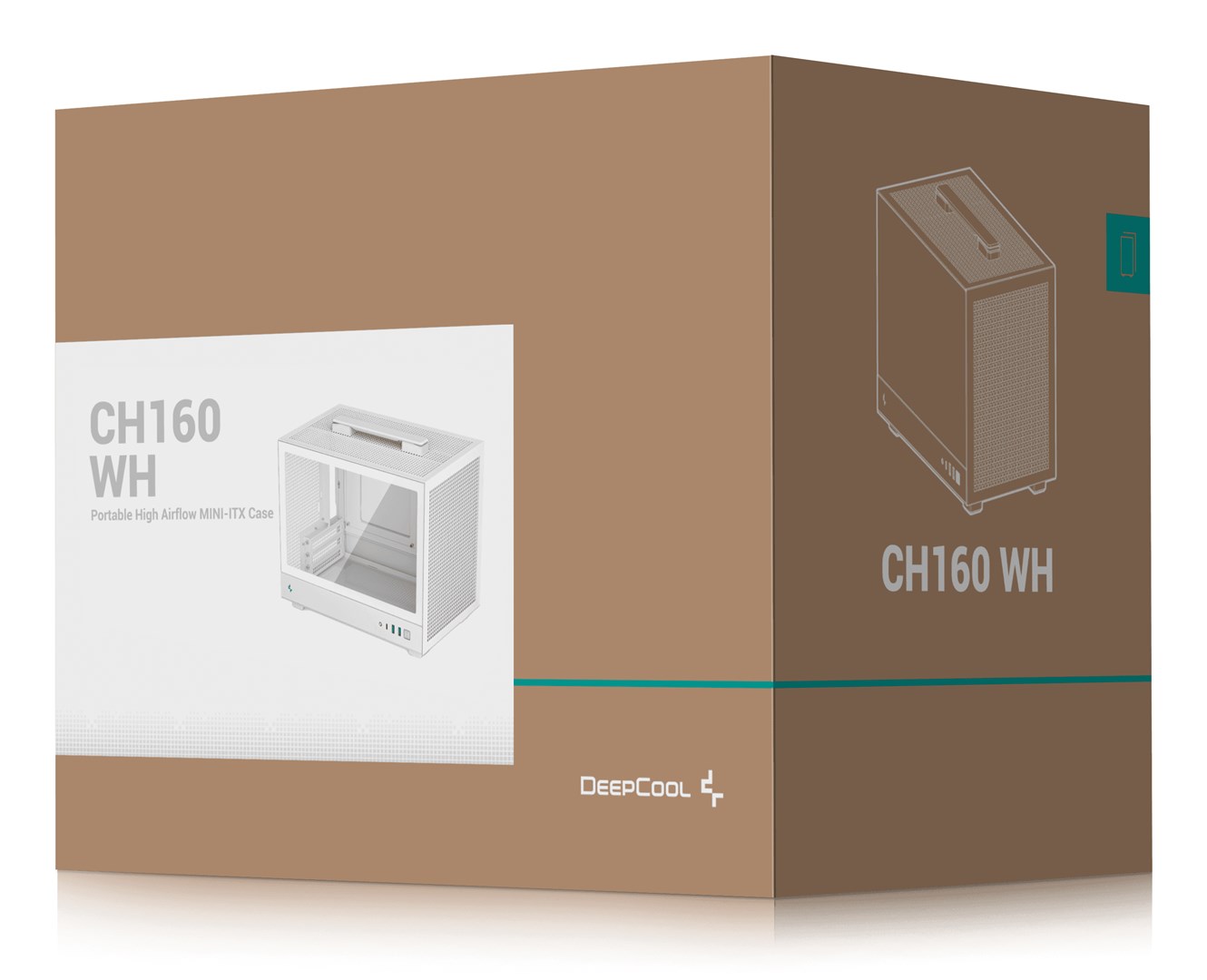 Obudowa DeepCool CH160 WH - obrazek 3