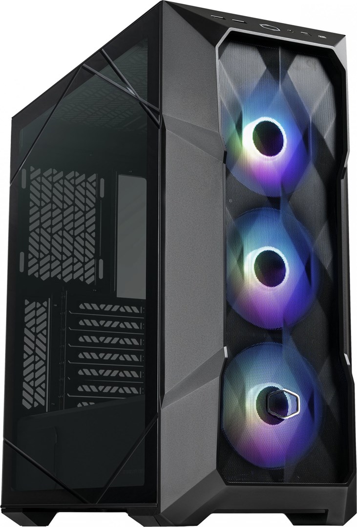 COOLER MASTER OBUDOWA MASTERBOX TD500 V2 MESH ARGB MIDI TOWER CZARNA TD500V2-KGNN-S00 - obrazek 3