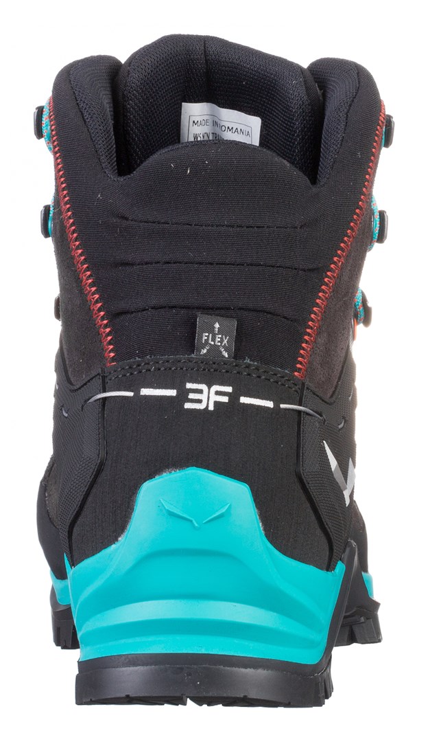 Salewa MTN Trainer Mid GTX Damski Dorosły Czarny, Niebieski - obrazek 3