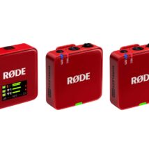 RODE Wireless GO III (czerwony) – System mikrofonów bezprzewodowych