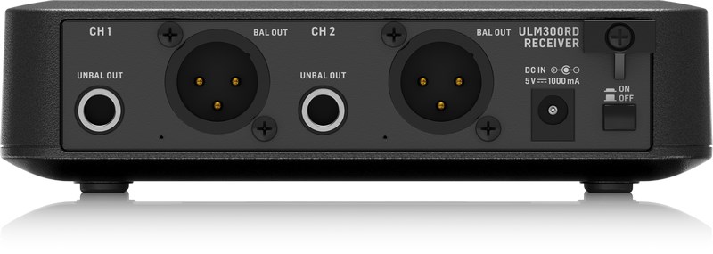 Behringer ULM302MIC - Mikrofon bezprzewodowy 2,4 GHz podwójny - obrazek 3