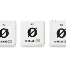 RODE Wireless ME Dual White  – Kompaktowy bezprzewodowy system mikrofonowy z dwoma nadajnikami do nagrywania dwukanałowego (biały)