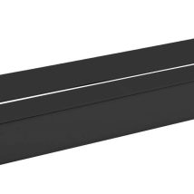 Półka ścienna Deante Round czarna.