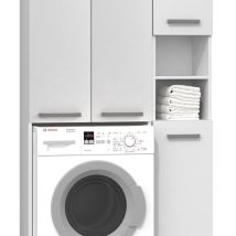 ZESTAW ŁAZIENKOWY MARPOL DD SZAFKA BIEL MAT