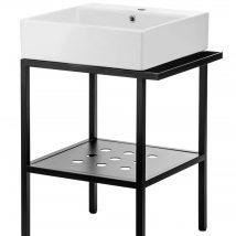 Konsola łazienkowa stojąca z umywalką – 56.5×50 cm CDTS6U5S 5908212067932