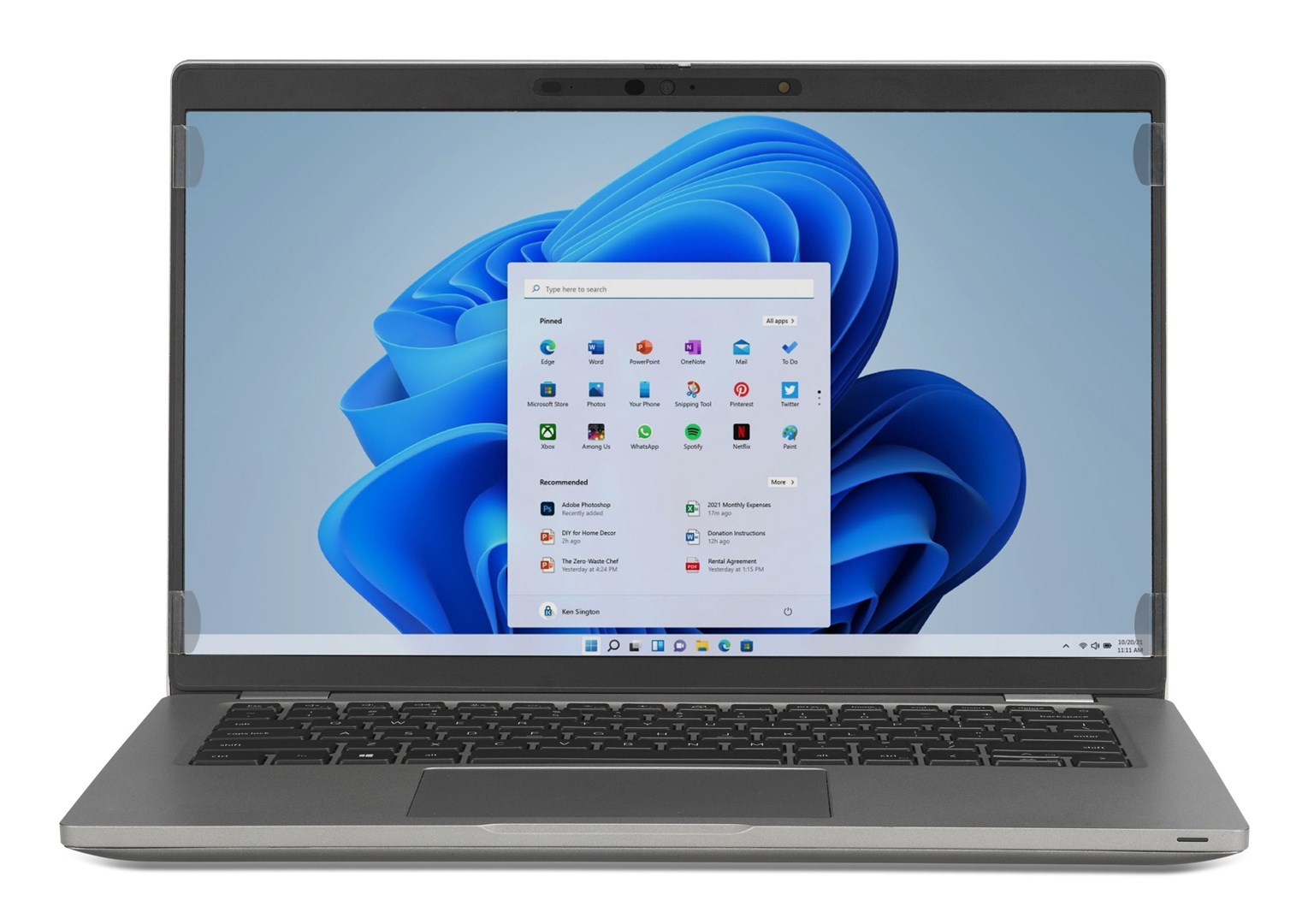 Kensington Filtr prywatyzujący , zaciemniający z 2 boków, zdejmowany, 14", format 16:10 - obrazek 3