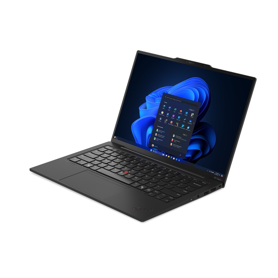 Laptop Lenovo ThinkPad X1 Carbon G13 14" Systemy ochrony przed włamaniem WUXGA 1920 x 1200 pikseli Powłoka przeciwodblaskowa Procesor Intel Core Ultra 7 255U 32 GB Lutowany LPDDR5x Pojemność dysku SSD 1000 GB Karta graficzna I - obrazek 2