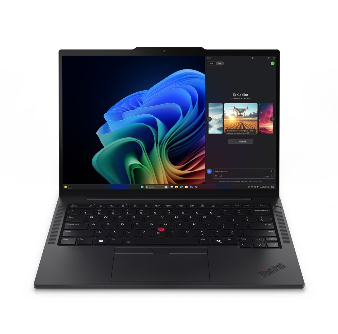 Lenovo ThinkPad T14s 14" z systemem ochrony przed włamaniem (IPS) WUXGA 1920 x 1200 pikseli Powłoka przeciwodblaskowa AMD Ryzen AI 7 PRO 360 64 GB Płyta LPDDR5x Pojemność dysku SSD 1000 GB Karta graficzna AMD Radeon 880M Okna
