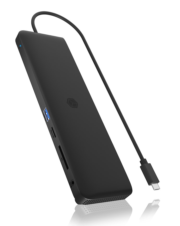 Stacja dokująca IcyBox USB Type-C mit dreifach Videoausgabe - obrazek 2