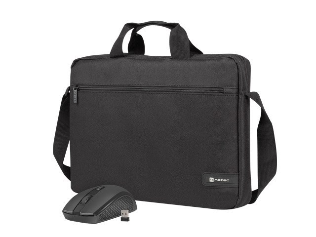 NATEC TORBA DO LAPTOPA WALLAROO 2 15.6" Z MYSZKĄ BEZPRZEWODOWĄ NTO-2051 - obrazek 2