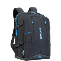RIVACASE PLECAK NA LAPTOP DLA GRACZY 17,3″ BORNEO, CZARNY, GAMING, Z MATERIAŁU WODOODPORNEGO
