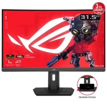 ASUS ROG Strix XG32WCS monitor komputerowy 80 cm (31.5″) 2560 x 1440 px Quad HD LED Czarny