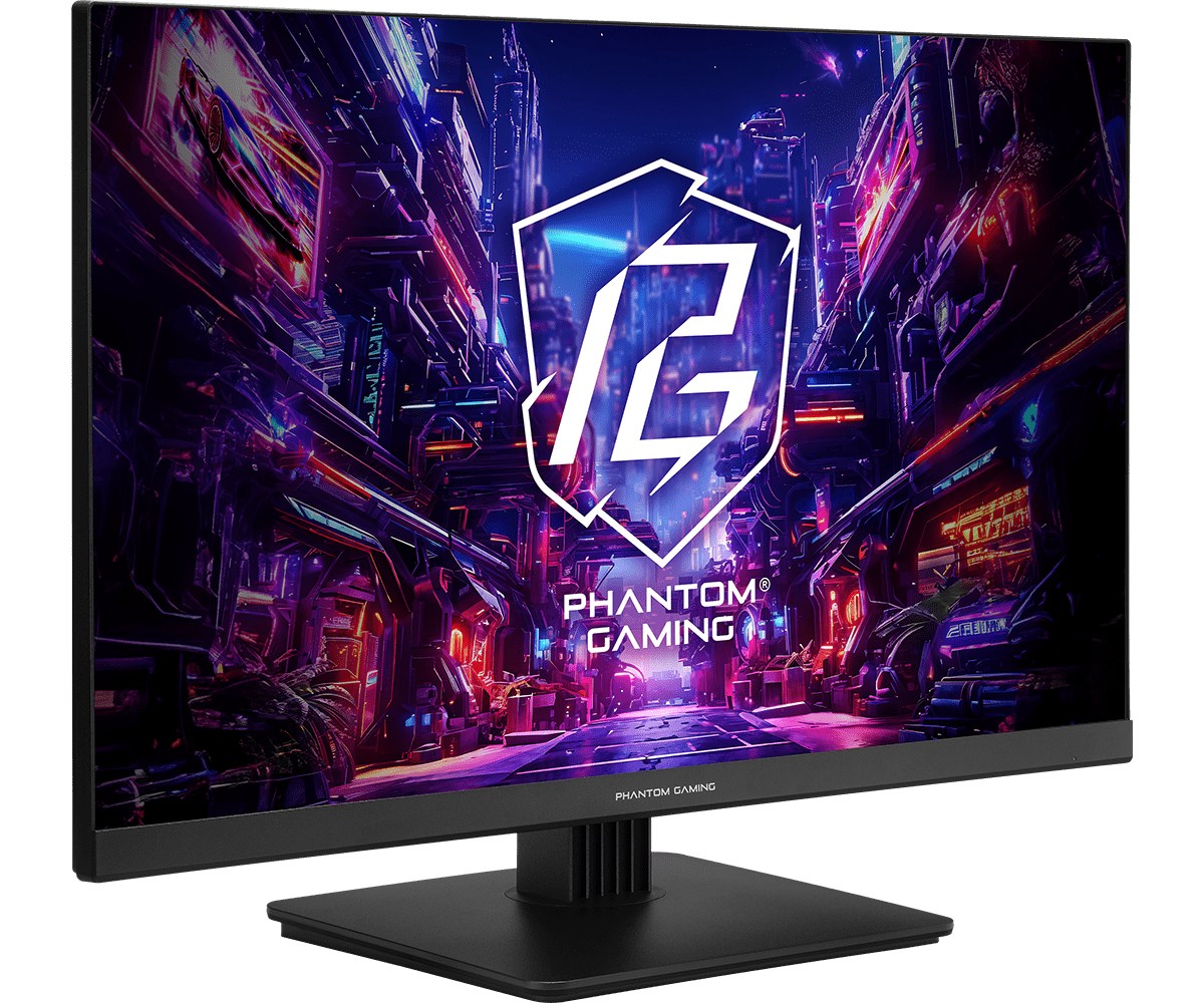 Asrock Phantom Gaming monitor komputerowy 68,6 cm (27") 1920 x 1080 px Full HD Czarny - obrazek 2
