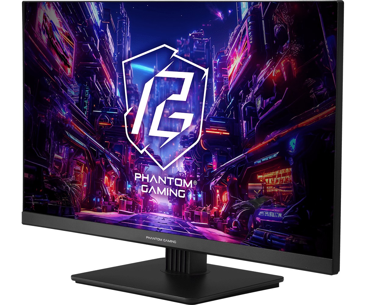 Asrock Phantom Gaming monitor komputerowy 68,6 cm (27") 1920 x 1080 px Full HD Czarny - obrazek 3