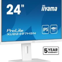 Płaski ekran iiyama 24 XUB2497HSN-W2 HDMI DP USB USB-C – 60,5 cm
