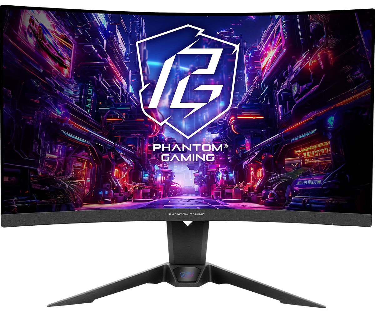 Asrock PG27QRT2A Phantom Gaming monitor komputerowy 68,6 cm (27") 2560x1440 px QHD Czarny