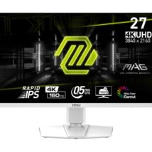 MSI MAG 274URFWDE monitor komputerowy 68,6 cm (27″) 3840 x 2160 px 4K Ultra HD Biały