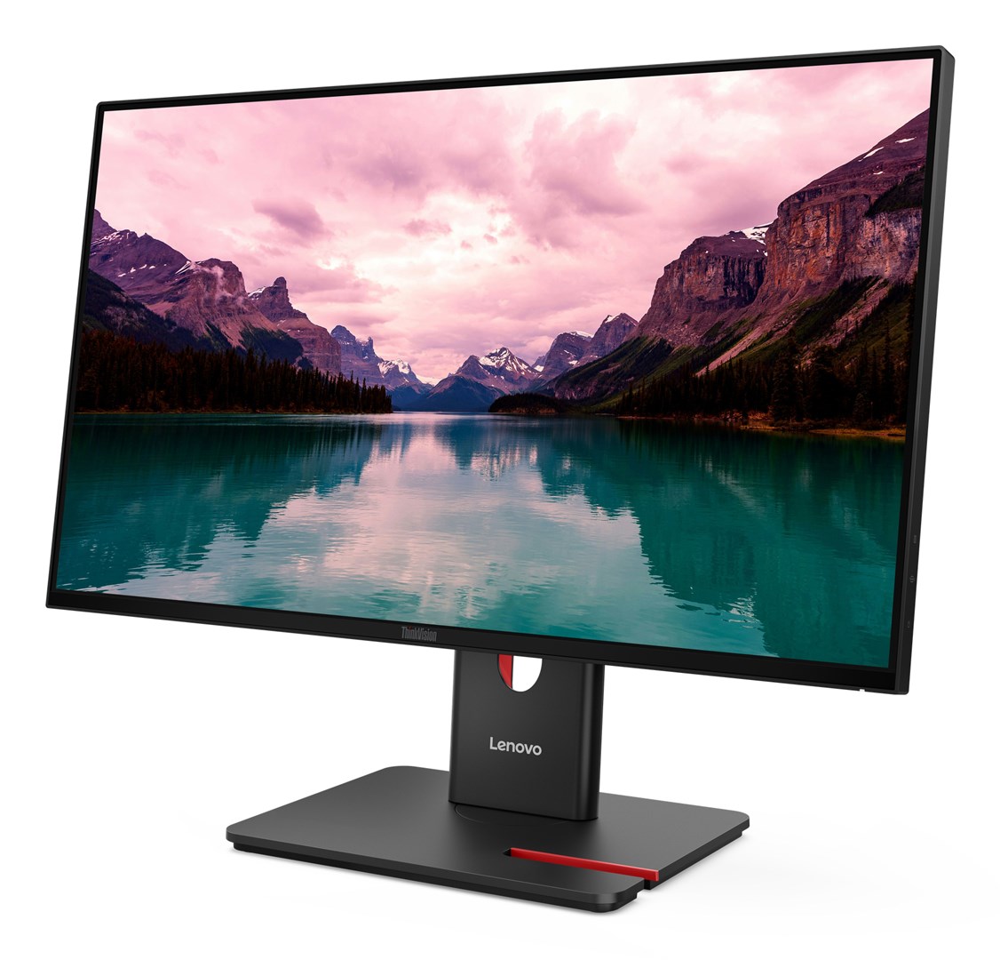 Lenovo ThinkVision T24-40 23.8"FHD IPS AG 4ms 250nits 120Hz HDMI, DP, USB Eclipse Black - obrazek 2