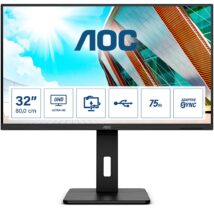 AOC P2 U32P2 monitor komputerowy 80 cm (31.5″) 3840 x 2160 px 4K Ultra HD LED Czarny
