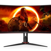 Monitor AOC 34″/ CU34G2XP BK 2xHDMI 2xDP 5xUSB