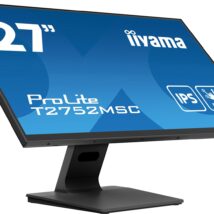 iiyama ProLite T2752MSC-B1 monitor komputerowy 68,6 cm (27″) 1920 x 1080 px Full HD LED Ekran dotykowy Czarny