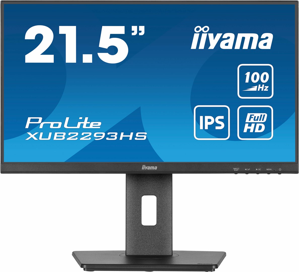 iiyama ProLite XUB2293HS-B6 monitor komputerowy 54,6 cm (21.5") 1920 x 1080 px Full HD LED Czarny - obrazek 2