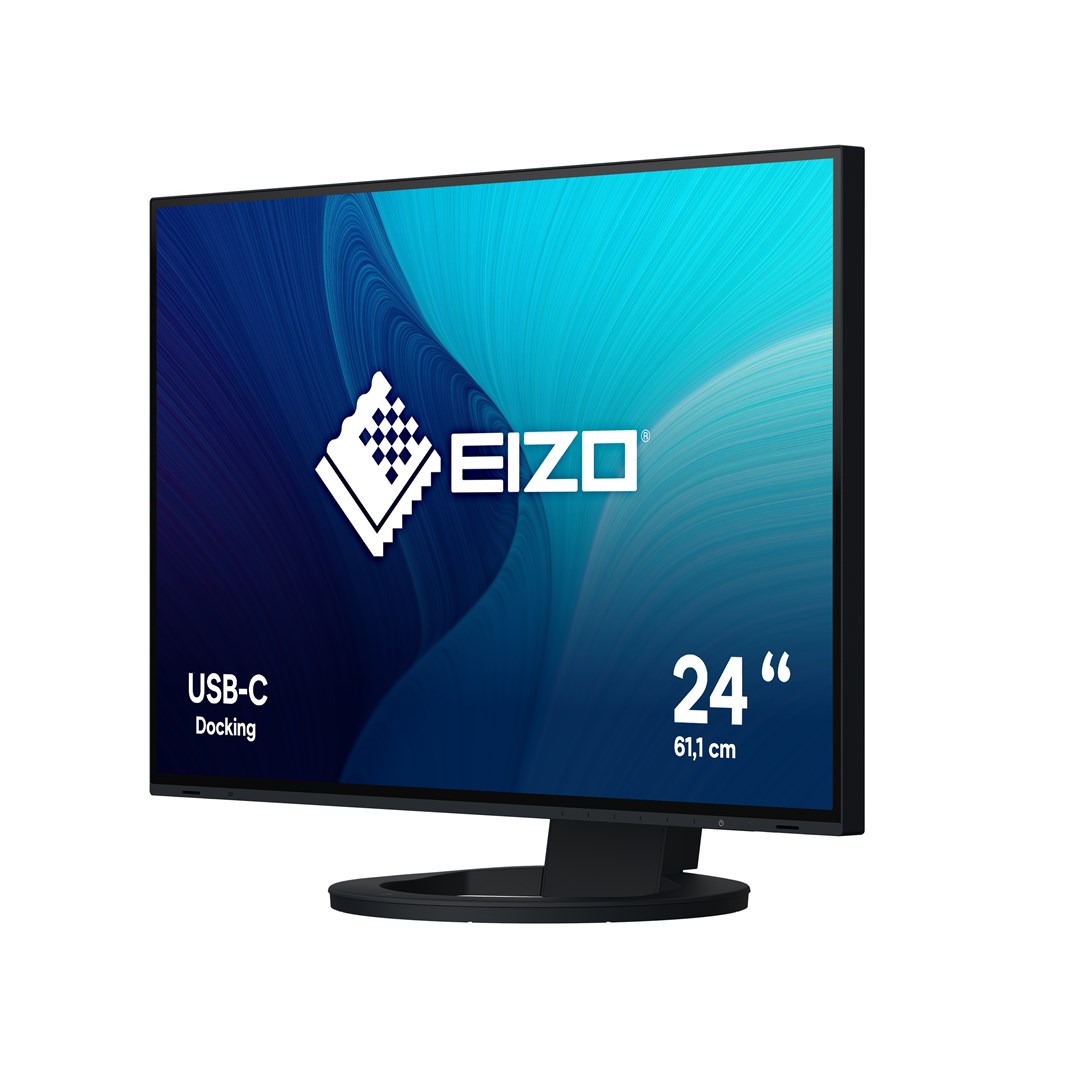 EIZO FlexScan EV2485-BK LED display 61,2 cm (24.1") 1920 x 1200 px WUXGA Czarny - obrazek 2