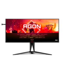 AOC AGON 5 AG405UXC monitor komputerowy 100,3 cm (39.5″) 3440 x 1440 px Wide Quad HD LCD Czarny
