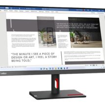 Lenovo ThinkVision S27i-30 27″FHD IPS 100Hz 300nits HDMI VGA Raven Black