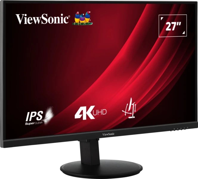 Płaski ekran LED ViewSonic 27 VG2708-4K HDMI DP 68.6 cm - obrazek 2