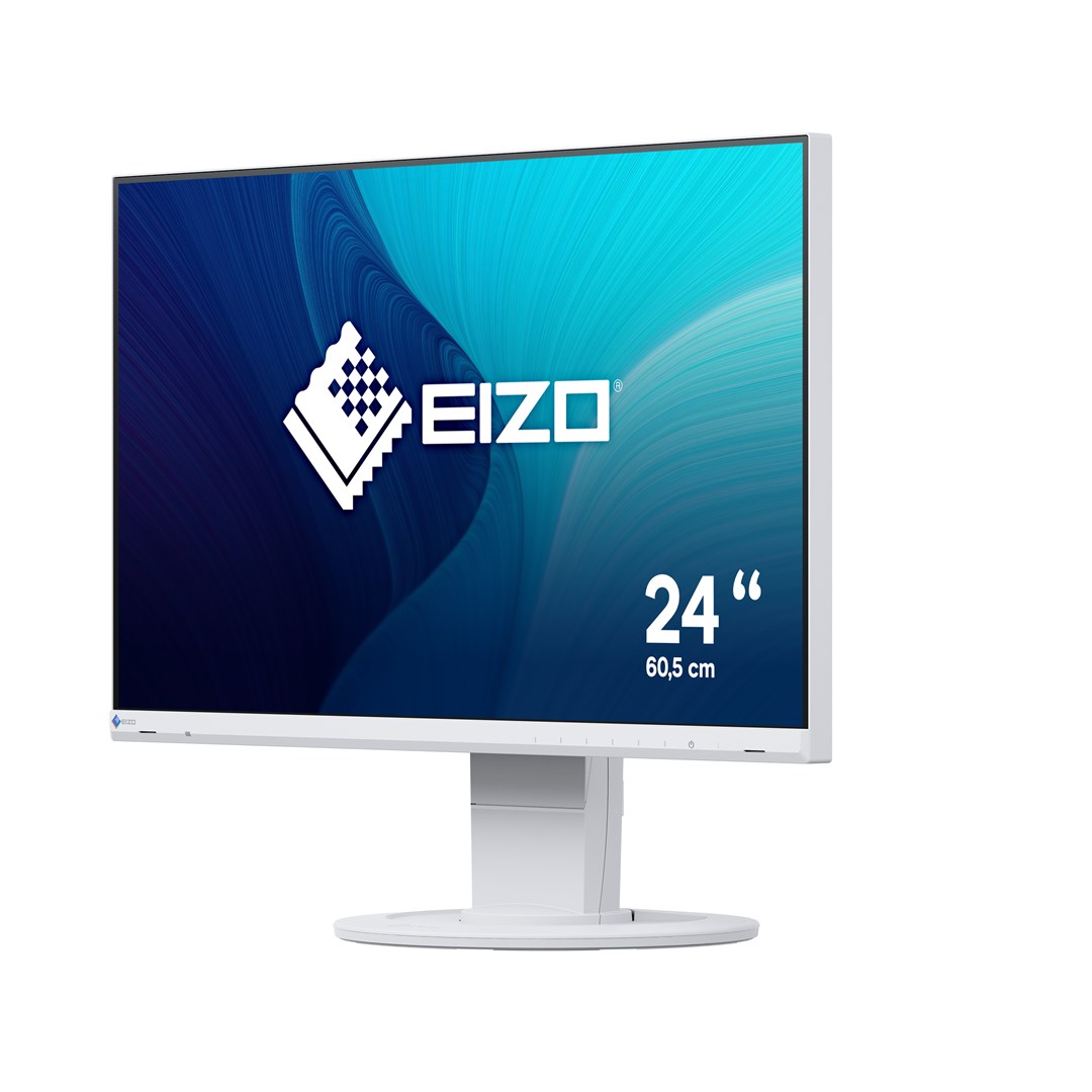 EIZO FlexScan EV2460-WT LED display 60,5 cm (23.8") 1920 x 1080 px Full HD Biały - obrazek 2