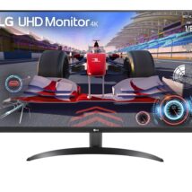 LG 32UR550-B monitor komputerowy 80 cm (31.5″) 3840 x 2160 px 4K Ultra HD Czarny