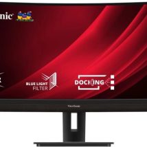 Viewsonic VG3456C monitor komputerowy 86,4 cm (34″) 3440 x 1440 px UltraWide Quad HD LED Czarny