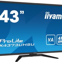 iiyama ProLite X4373UHSU-B1 monitor komputerowy 108 cm (42.5″) 3840 x 2160 px 4K Ultra HD Czarny